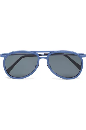 Vilebrequin X Shelter pilot-frame sunglasses