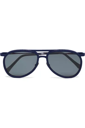 Vilebrequin X Shelter pilot-frame sunglasses