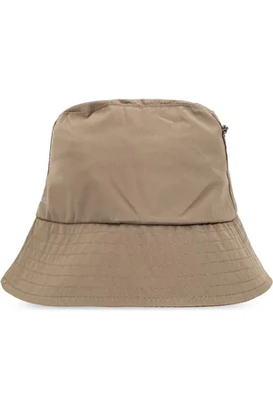 Samsøe Samsøe Embossed-logo detail bucket hat
