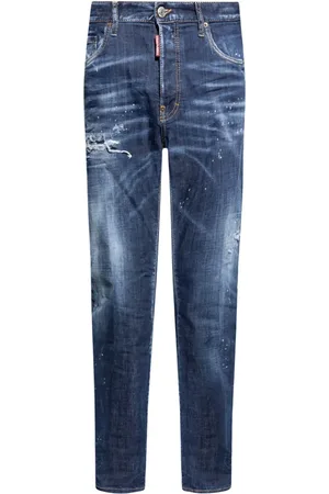 Dsquared2 Distressed straight-leg jeans