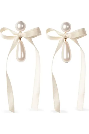 Jennifer Behr Sylvie bow-detail earrings