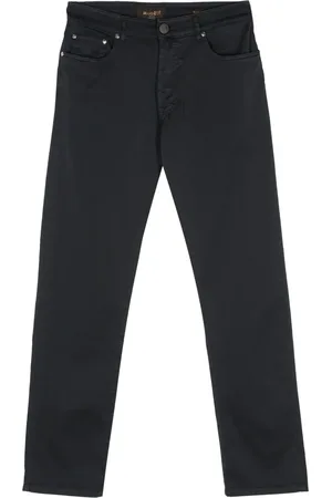 MOORER Pavel tapered trousers