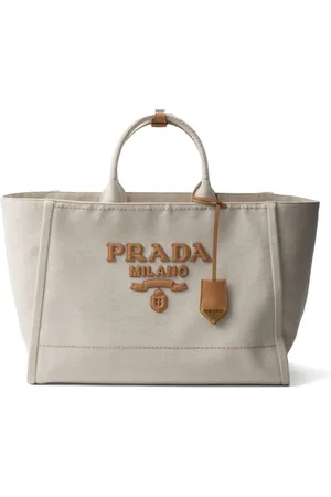 Prada Linen tote bag