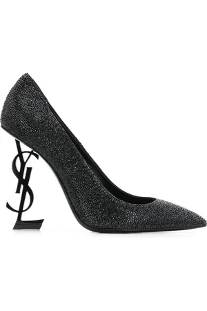 Saint Laurent Opyum glitter pumps