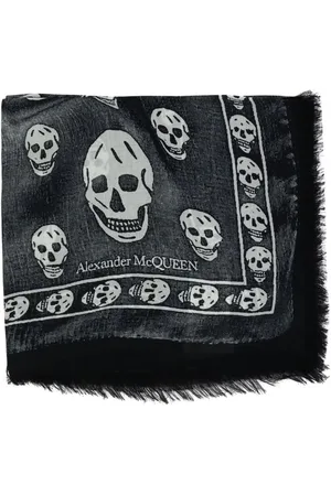 Alexander McQueen Skull-print scarf