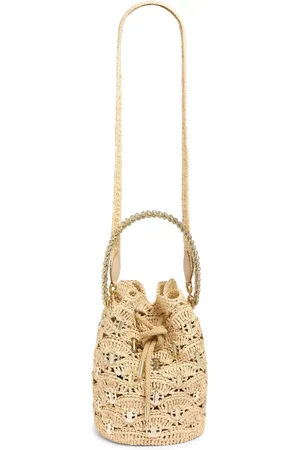 Paco rabanne 1969 Raphia Wave Paco bucket bag