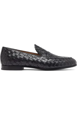 Scarosso Vittorio interwoven leather loafers