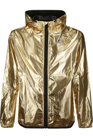 Comme des Garçons X K-Way Heart-patch hooded jacket