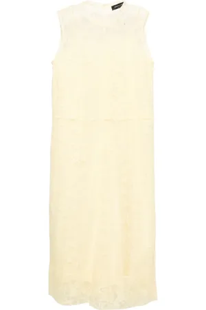 Fabiana Filippi Sleeveless lace midi dress