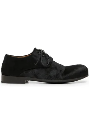 MARSÈLL Calf hair leather derby shoes