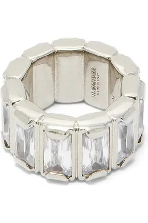 Jil Sander Crystal-embellished ring