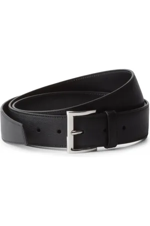 Prada Buckle-fastening leather belt
