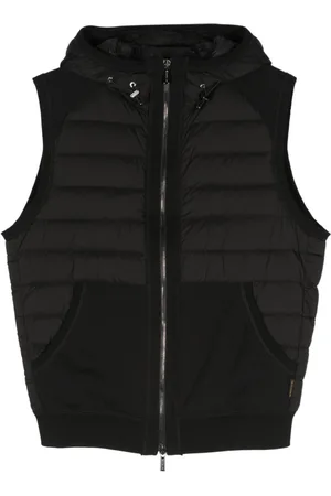 MOORER Arden panelled gilet