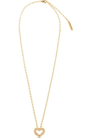 Lanvin Heart-pendant chain necklace