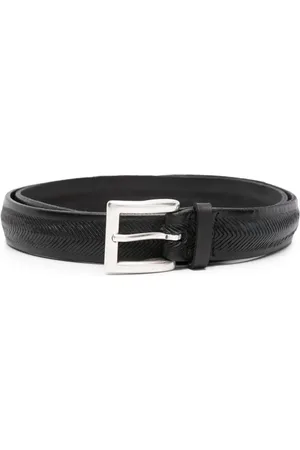 Orciani Laser-cut leather belt
