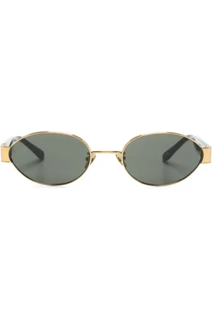Linda Farrow Sadie oval-frame sunglasses