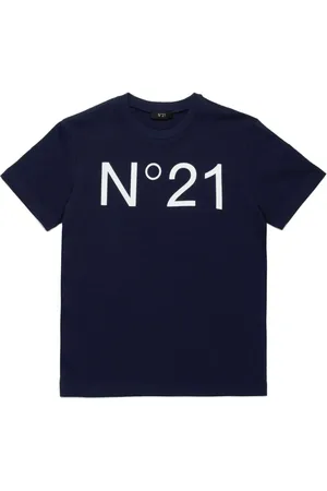 Nº21 Logo-print cotton T-shirt