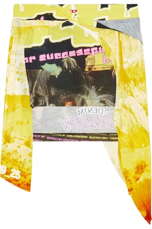 Diesel O-Malor-P1 graphic-print mini skirt