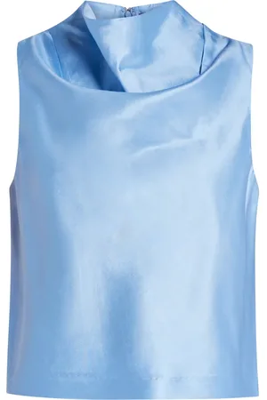 Staud Rochelle sleeveless silk blouse