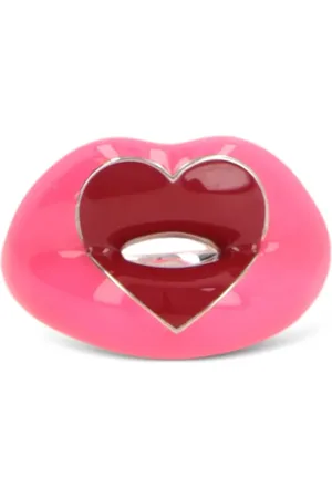 Hot Lips by Solange Lips-motif chunky ring