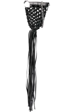 Stella McCartney Fringe-detail clutch bag