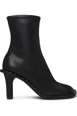 Stella McCartney Ryder 85mm asymmetric-toe boots