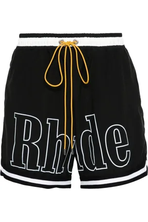 Rhude Logo-print swim shorts
