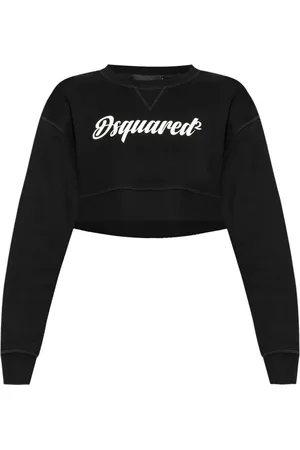Dsquared2 Logo-print cropped sweatshirt