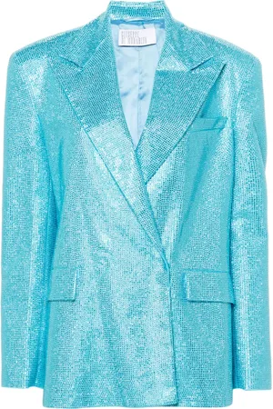 GIUSEPPE DI MORABITO Rhinestone-embellished double-breasted blazer
