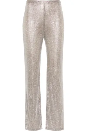 GIUSEPPE DI MORABITO Rhinestone-embellished straight trousers
