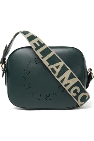Stella McCartney Small perforated-logo camera bag