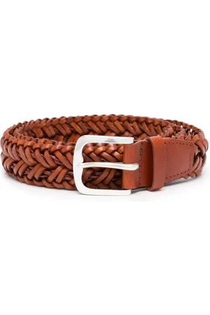 Orciani Coloring braided-leather belt