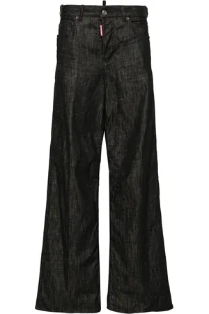 Dsquared2 Traveller mid-rise wide-leg jeans