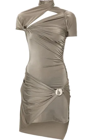 COPERNI Asymmetric draped minidress