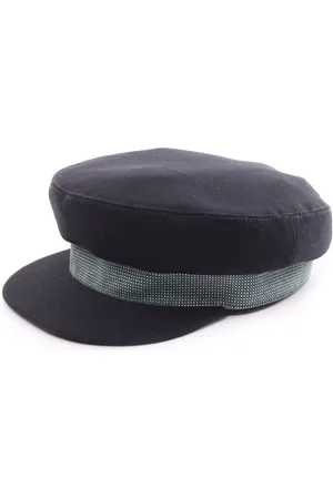 Hermès 2010s logo-appliqué baker boy hat