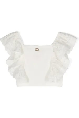 Twin-Set Ruffle-detail blouse
