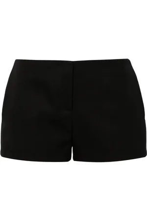 The Attico Low-rise tailored mini shorts