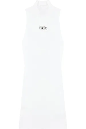 Diesel M-Onervax logo-plaque dress