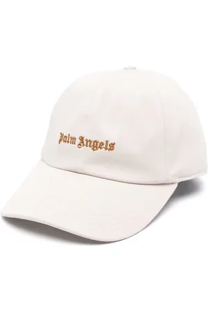 Palm Angels Logo-embroidered cotton cap
