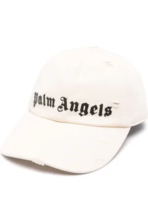 Palm Angels Logo-print cotton cap