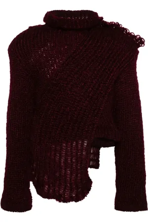 MLGA High-neck chunky-knit jumper