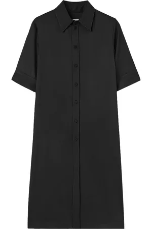 Jil Sander Pointed-collar twill-weave shirt
