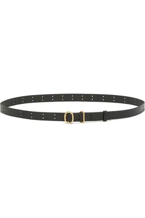 Jil Sander Cannolo leather belt