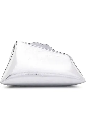 The Attico 8.30PM leather clutch bag