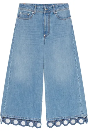 Stella McCartney Summer Mirrors high-waisted jeans