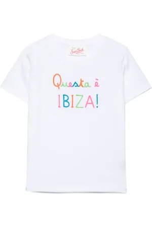 MC2 SAINT BARTH Elly logo-embroidered cotton T-shirt