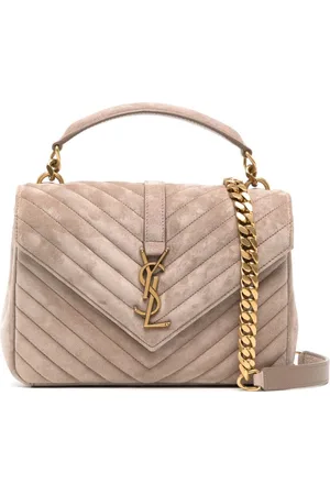 collège large in quilted leather