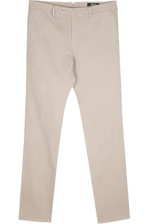 MAN ON THE BOON. Cotton-blend chino trousers
