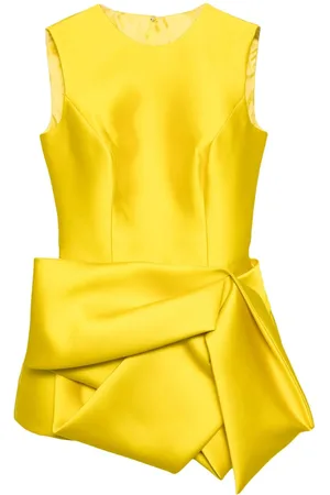 ISABEL SANCHIS Round-neck silk dress