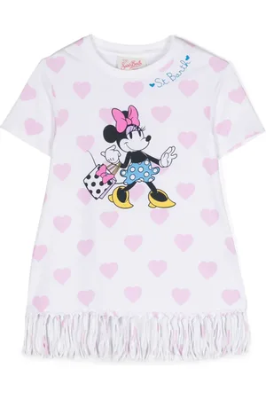 MC2 SAINT BARTH X Disney Minnie Hearts cotton dress